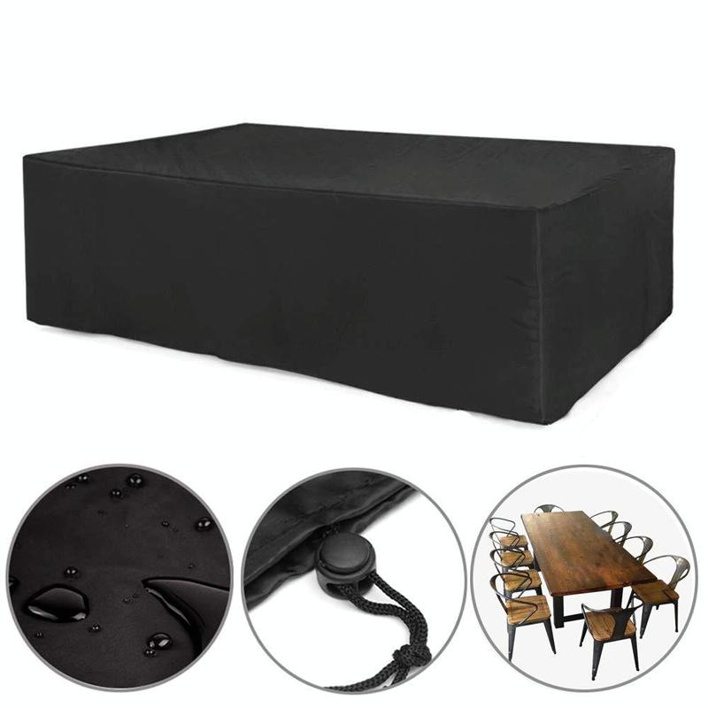 Waterproof Outdoor Furniture Cover for Garden Table and Chairs - 255x255x80cm