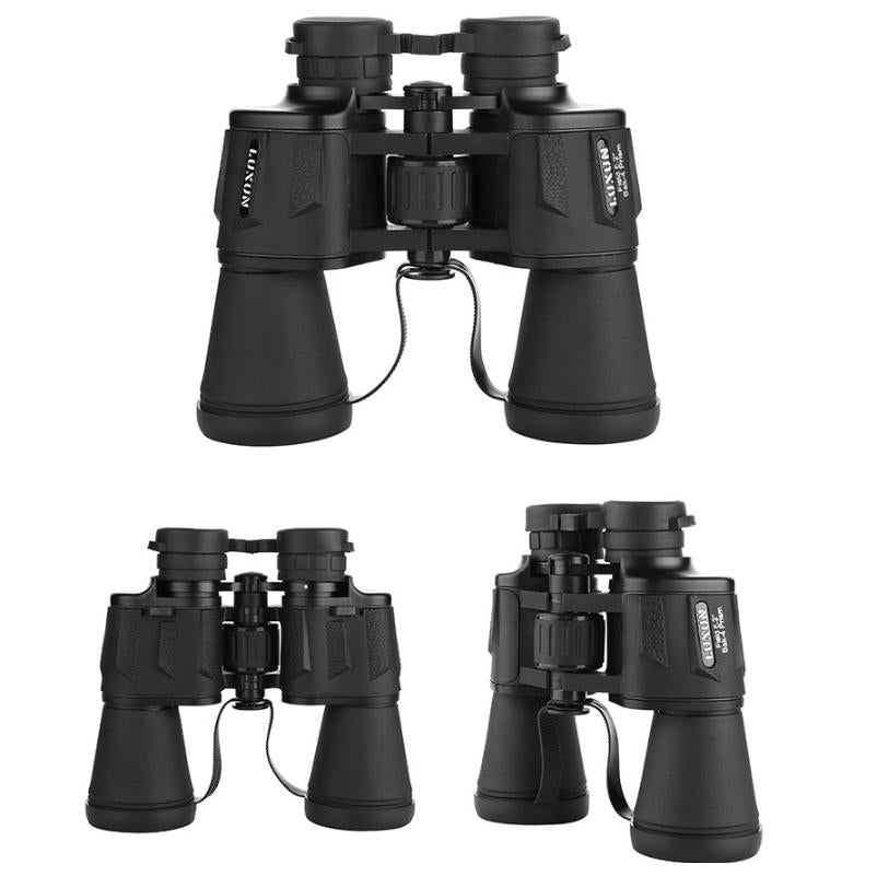 High Power Outdoor Binoculars for Low Light Night Vision - 20x50 - Armygreen