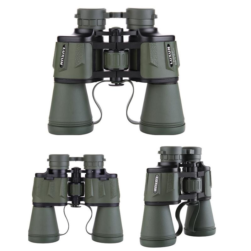 High Power Outdoor Binoculars for Low Light Night Vision - 20x50 - Armygreen