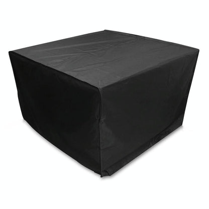 Outdoor Furniture Set Cover - Anti-uv Waterproof Dust-proof 210d Oxford Cloth Folding 126x126x74cm Black