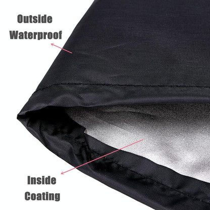 Waterproof Round Table Cover for Outdoor Garden - 142x68cm