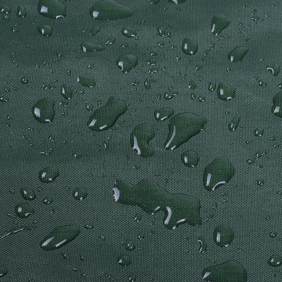 2m Waterproof Retractable Canopy Awning Cover for Outdoor Patio - Dustproof Protection - Black