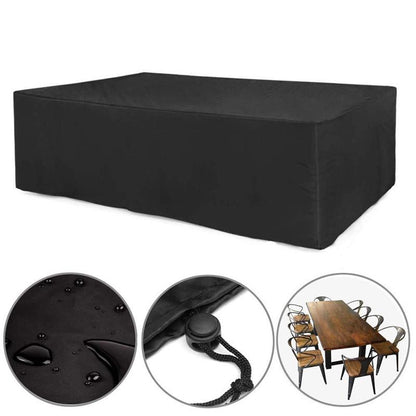 Waterproof Outdoor Furniture Cover for Garden Table and Chairs - 115x115x74cm