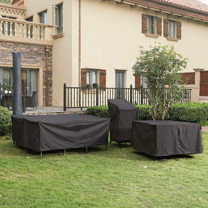 Waterproof Outdoor Furniture Cover for Table and Chairs - 130x130x75cm