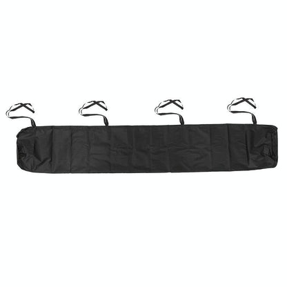 2m Waterproof Retractable Canopy Awning Cover for Outdoor Patio - Dustproof Protection - Grey