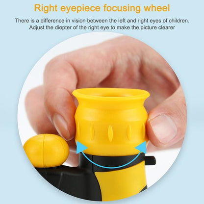 High Magnification Children's Outdoor Telescope - Hd Quality - Orange