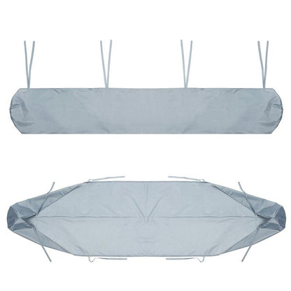 Waterproof Retractable Canopy for Outdoor Patio - 5m Size - Grey